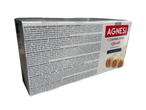 Agnesi Cannelloni Le Specialità 250 g – Makaron Cannelloni