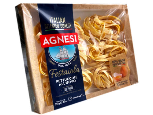 Agnesi Festaiola Fettuccine All’Uovo Makaron Jajeczny 250 g