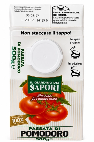 Passata Pomidorowa Il Giardino Dei Sapori 500g Włoska Passata Pomidorowa 100% Pomidory (id: 1558).png