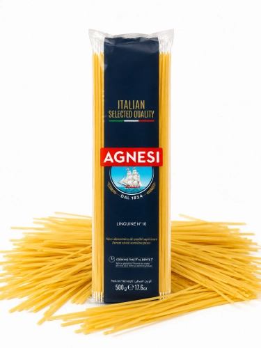 Makaron Agnesi Linguine N°10 500g – włoski makaron z semoliny durum (id: 1561).png