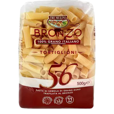 Pasta Makaron Tortiglioni 500g Bronzo