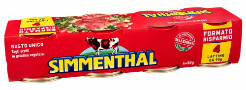 Simmenthal Wołowina w galarecie 4 × 90 g