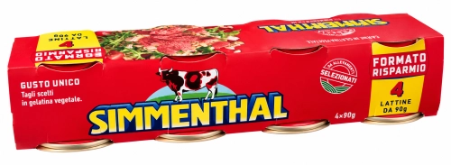 Simmenthal Wołowina w galarecie 4 × 90 g