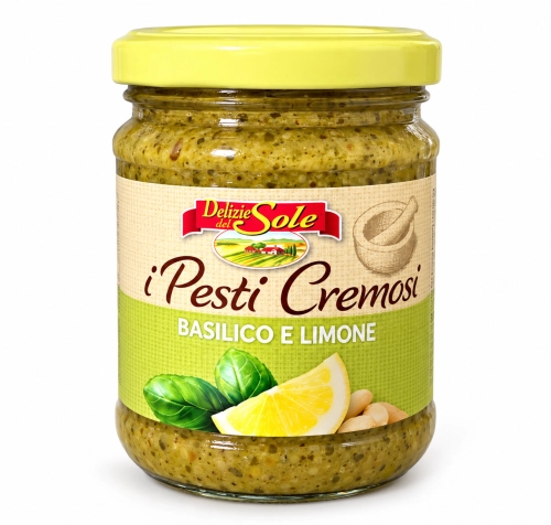 Pesto z bazylii i cytryny Delizie del Sole 190 g